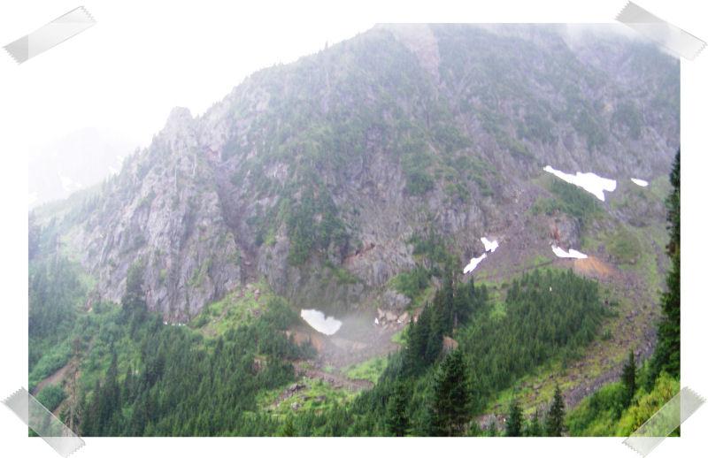 Bear Mountain showing mine openings