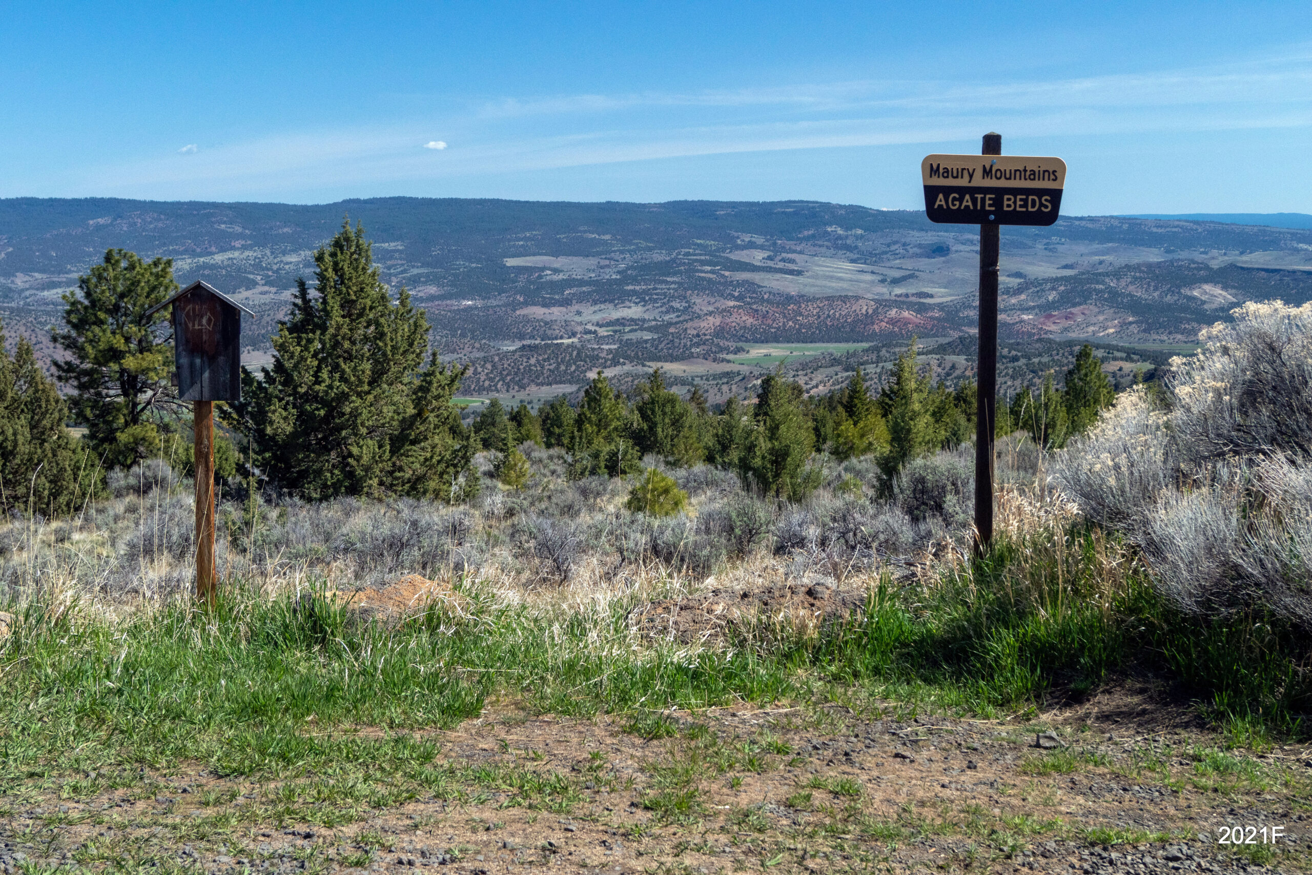 Muary Mtn parking area